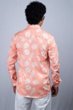 Men's Tropical Floral Print Shirt - Image 5