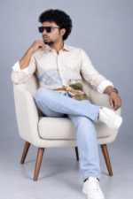 Men's Scenic Landscape Print Shirt - Image 3